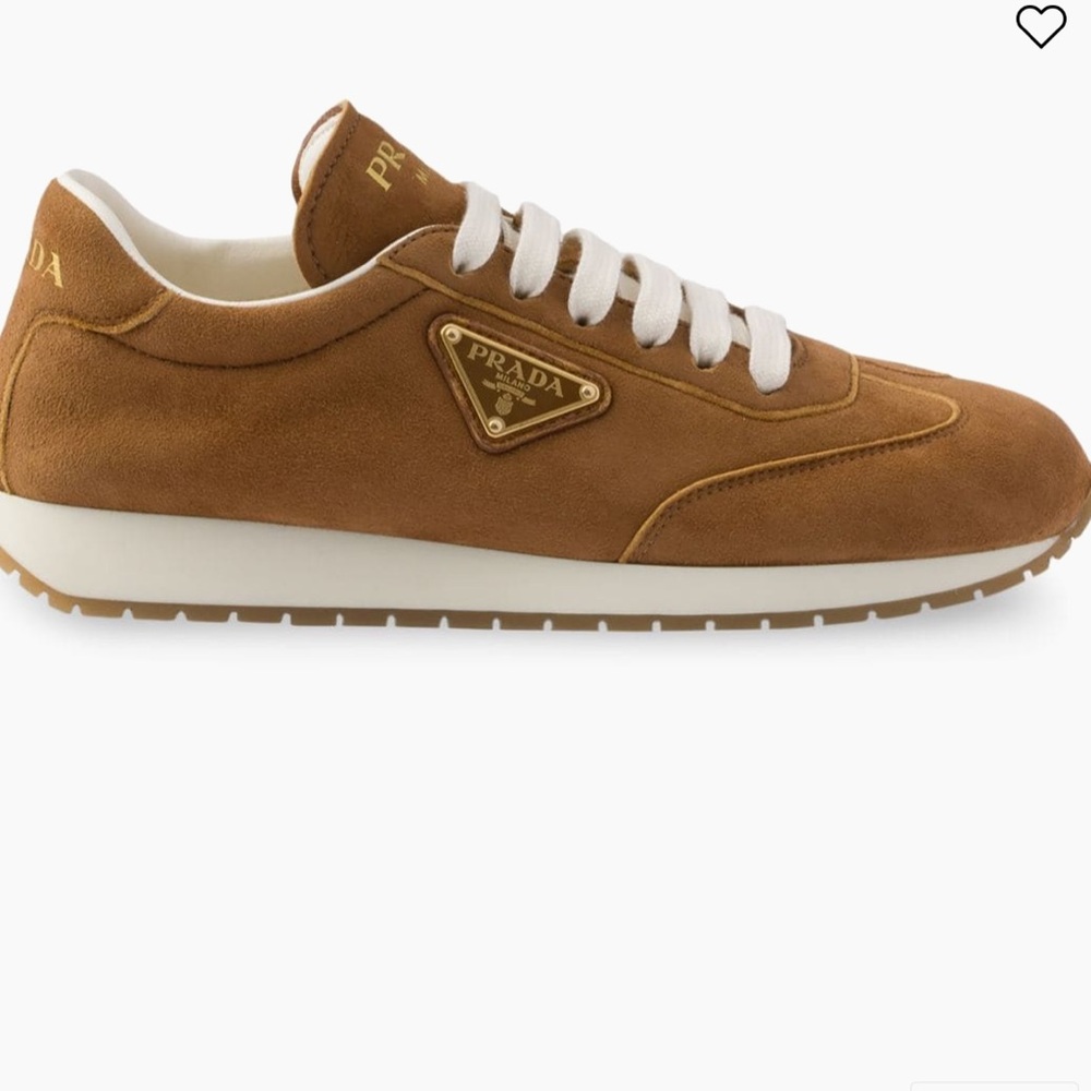 Prada Suede Running Sneakers